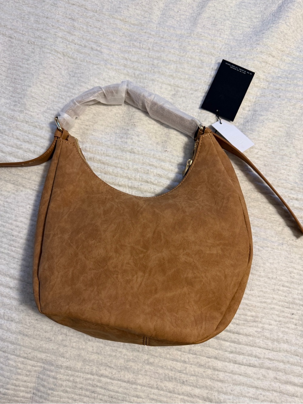 4th Recklass Everyday Hobo Shoulder Bag in Tan, NWT